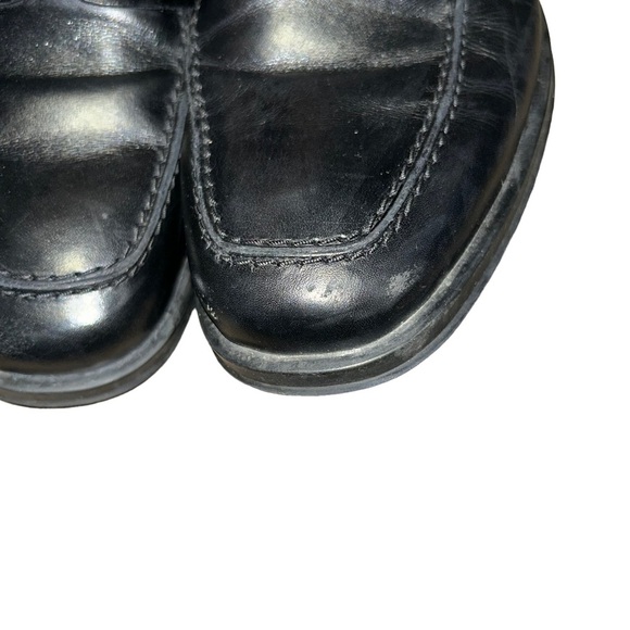 Men Cole Haan Fleming Grand Os Black Penny Loafers 10.5 slip on round toe - Picture 2 of 7